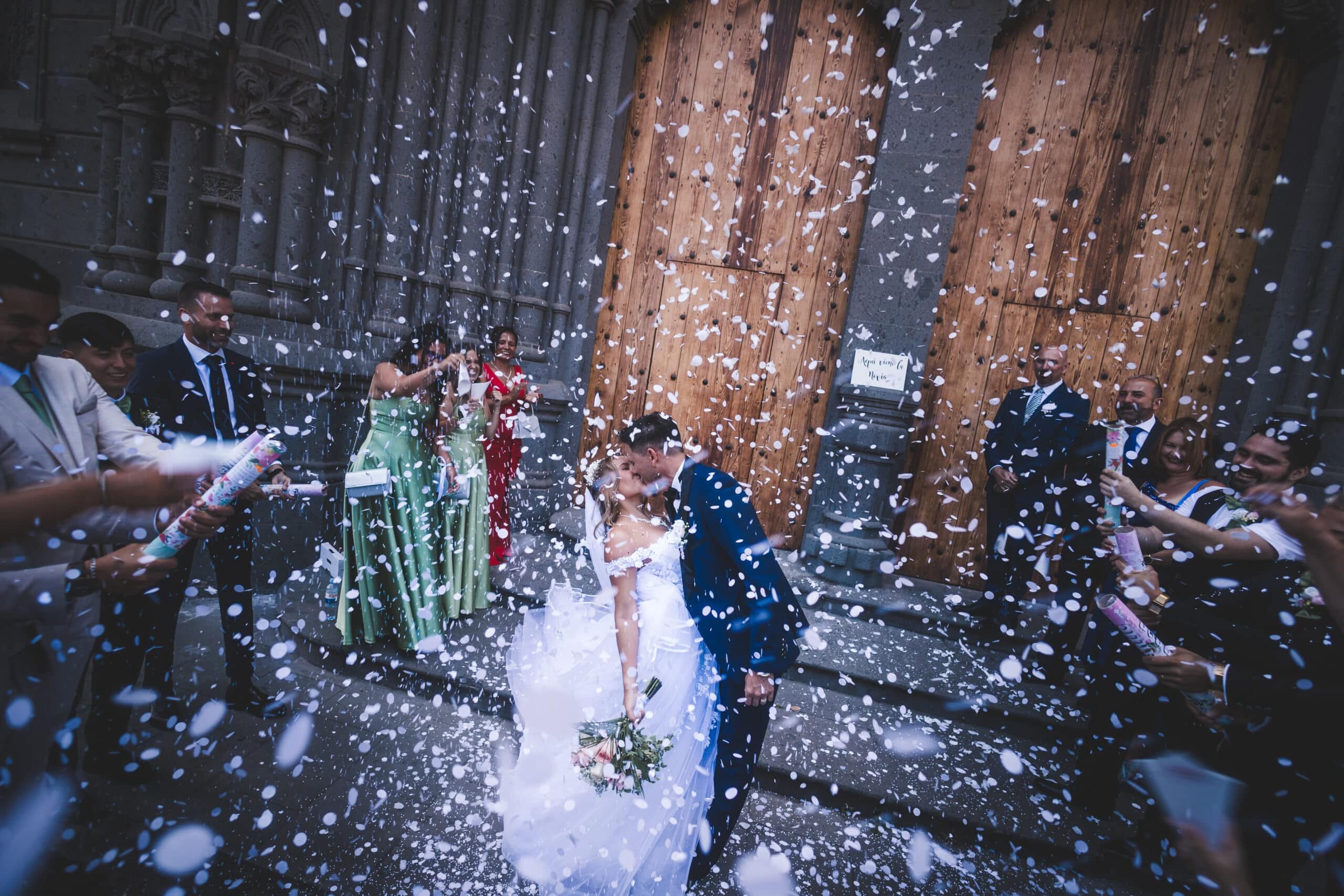 Fotos de boda con drone